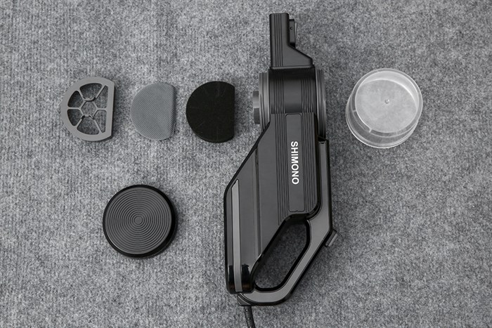 Bộ máy hút bụi cầm tay Shimono SVC1022 và SVC1019C Màu Đen - Xanh lá