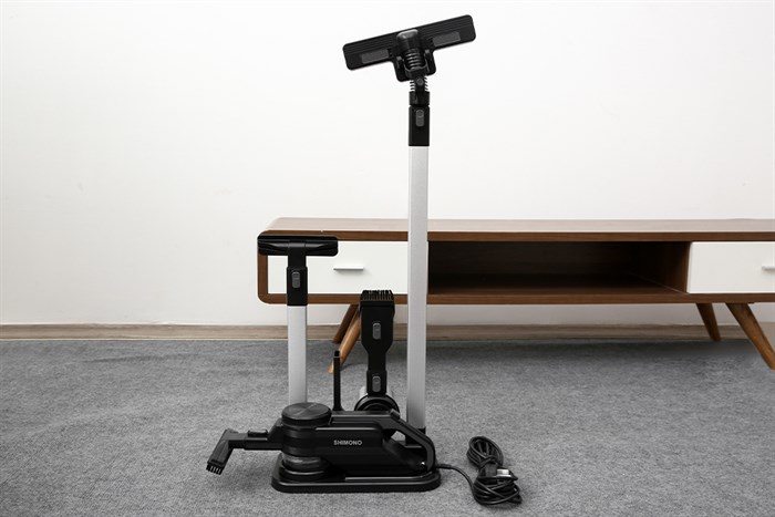 Bộ máy hút bụi cầm tay Shimono SVC1022 và SVC1019C Màu Đen - Xanh lá