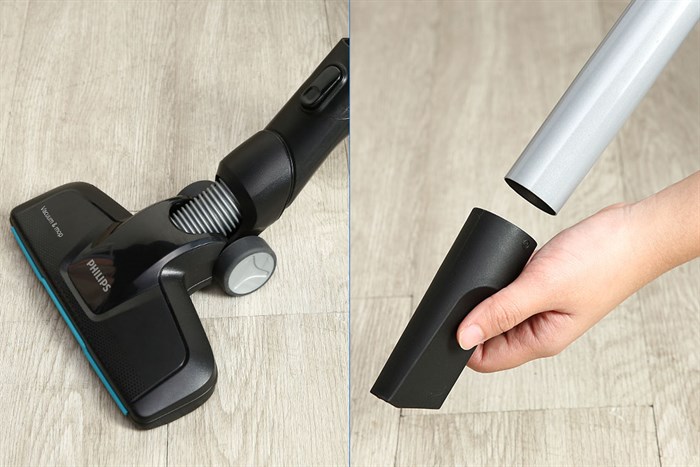 Máy hút bụi dạng hộp Philips XB2023/01 Màu Trắng - Xanh