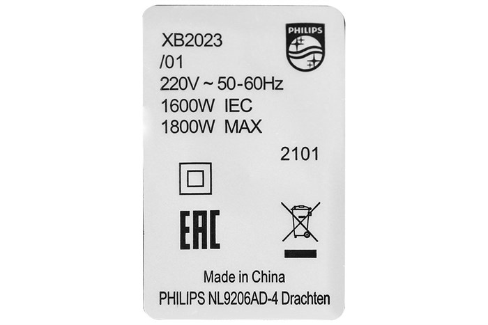 Máy hút bụi dạng hộp Philips XB2023/01 Màu Trắng - Xanh