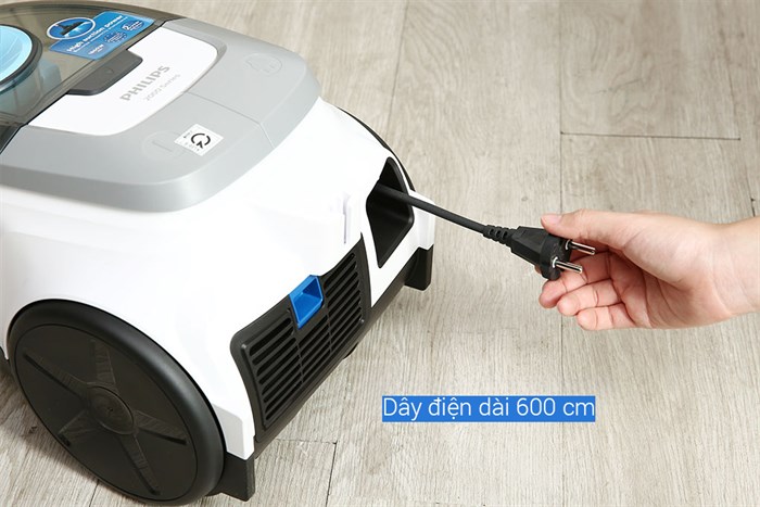 Máy hút bụi dạng hộp Philips XB2023/01 Màu Trắng - Xanh