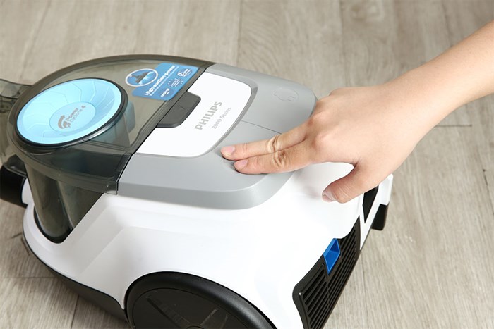 Máy hút bụi dạng hộp Philips XB2023/01 Màu Trắng - Xanh