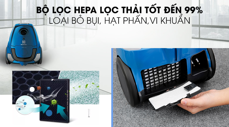 Bộ lọc Hepa máy hút bụi Electrolux z1220