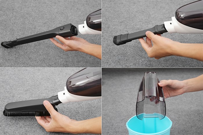 Máy hút bụi không dây Electrolux PQ91-3BW Màu Trắng - Đen