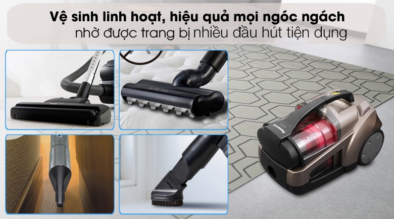 Máy hút bụi dạng hộp Panasonic MC-CL787TN49