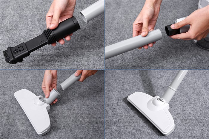 Máy hút bụi cầm tay Mishio MK-249 Màu Trắng