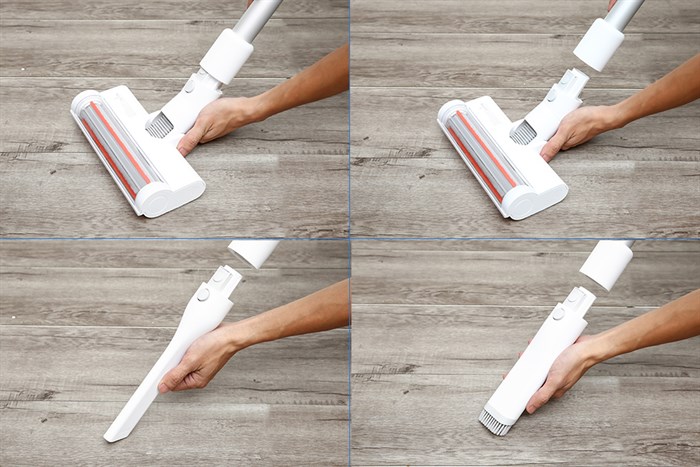 Máy hút bụi không dây Xiaomi Cleaner Light BHR4636GL Màu Trắng