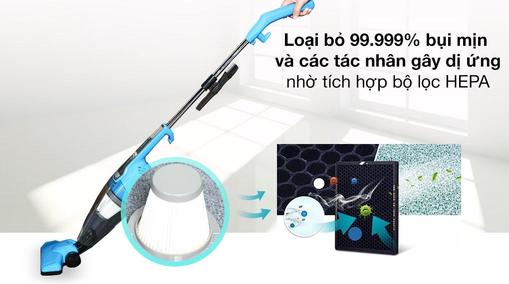 Máy hút bụi cầm tay Midea MVC-16T-B