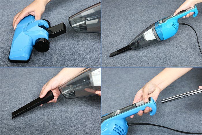 Máy hút bụi cầm tay Midea MVC-16T-B Màu Xanh da trời