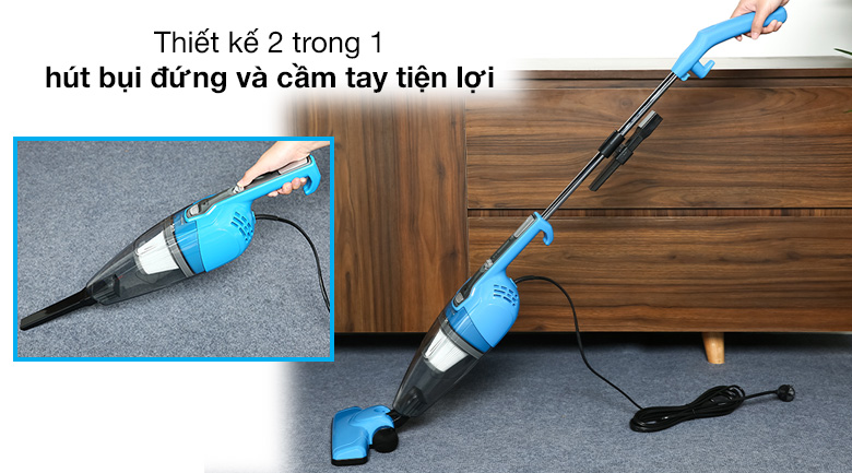 Thiết kế - Máy hút bụi cầm tay Midea MCV-16T-B