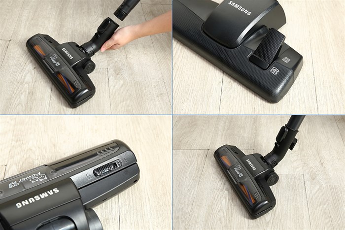 Máy hút bụi dạng hộp Samsung VCC8836V36/XSV Màu Đen - xanh dương