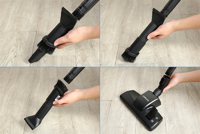 Máy hút bụi dạng hộp Samsung VCC8836V36/XSV Màu Đen - xanh dương