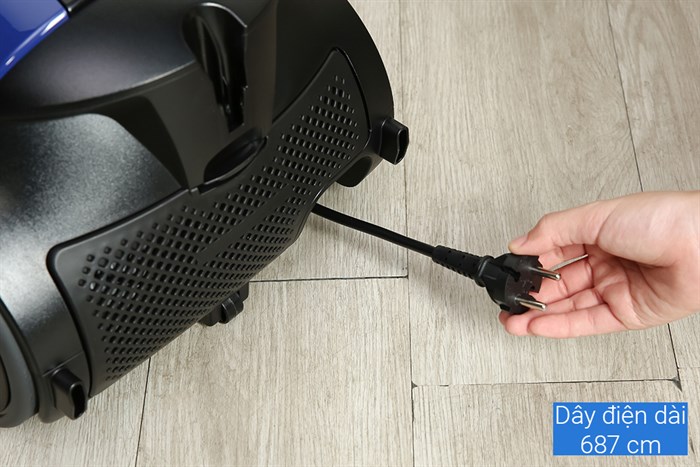 Máy hút bụi dạng hộp Samsung VCC8836V36/XSV Màu Đen - xanh dương