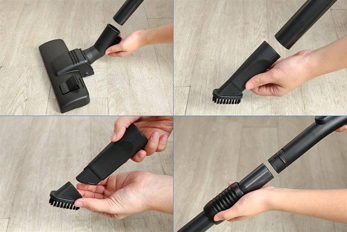 Máy hút bụi dạng hộp Samsung VC18M2120SB/SV Màu Đen - xanh dương