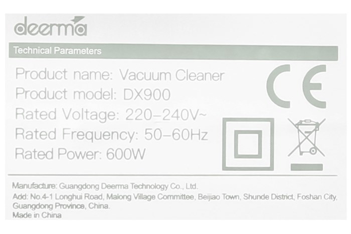 Máy hút bụi cầm tay Deerma DX900 Màu Trắng - Xanh