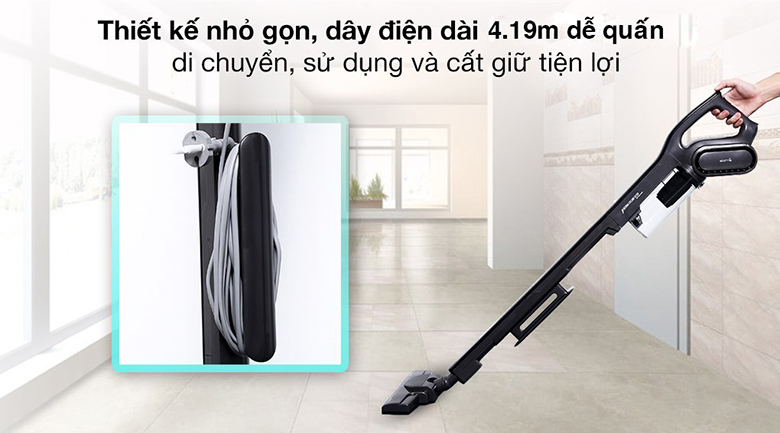 cầm tay deerma - thiết kế nhỏ gọn