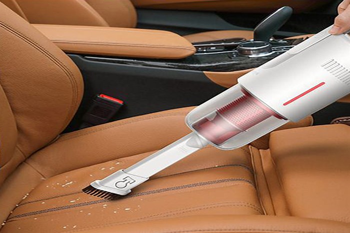 Máy hút bụi cầm tay Deerma VC20 PLUS Màu Trắng - Cam