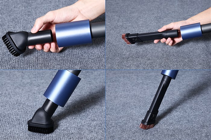 Máy hút bụi lau nhà Deerma VC20 PRO Màu Đen - xanh dương