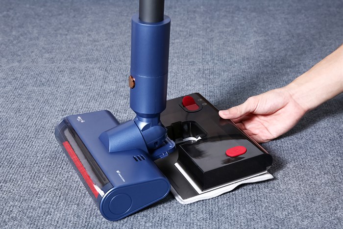 Máy hút bụi lau nhà Deerma VC20 PRO Màu Đen - xanh dương