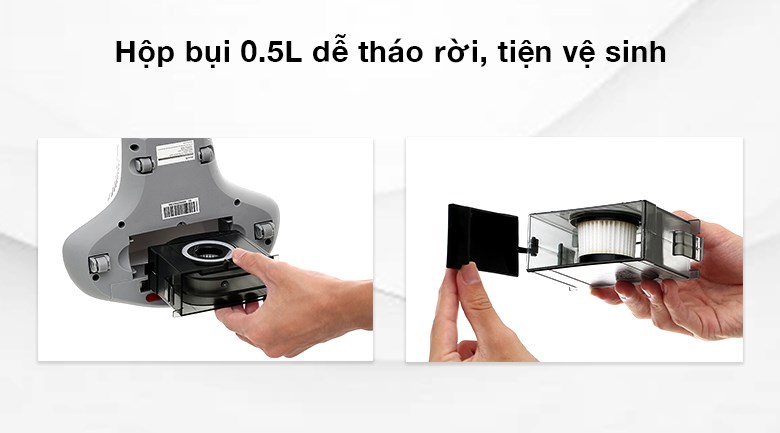 Máy hút bụi đệm giường Deerma CM300S