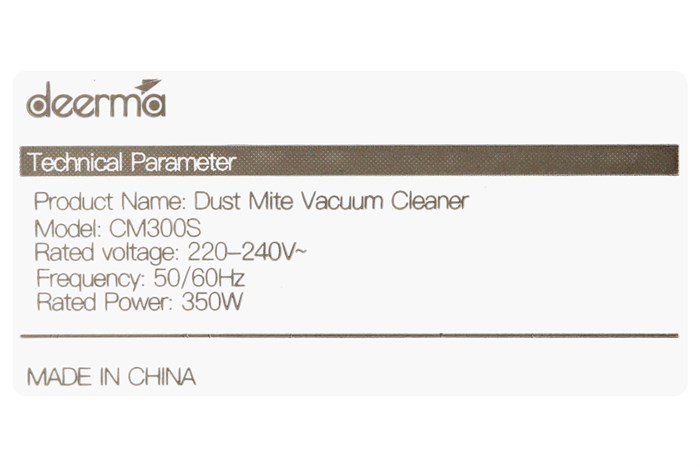 Máy hút bụi đệm giường Deerma CM300S Màu Trắng