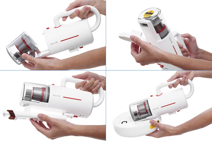 Máy hút bụi đệm giường Deerma CM1900 Màu Trắng