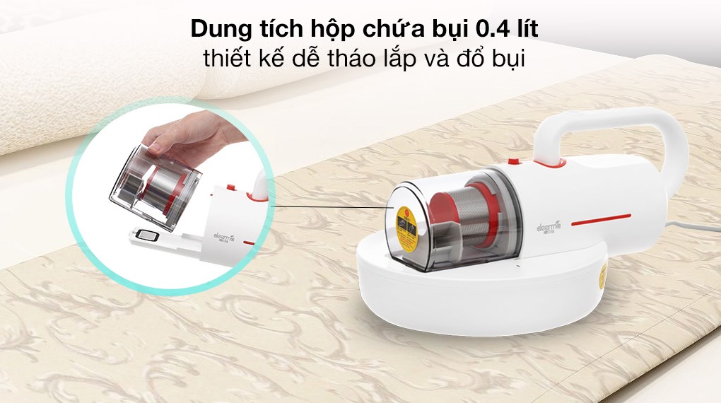 Máy hút bụi đệm giường Deerma CM1300