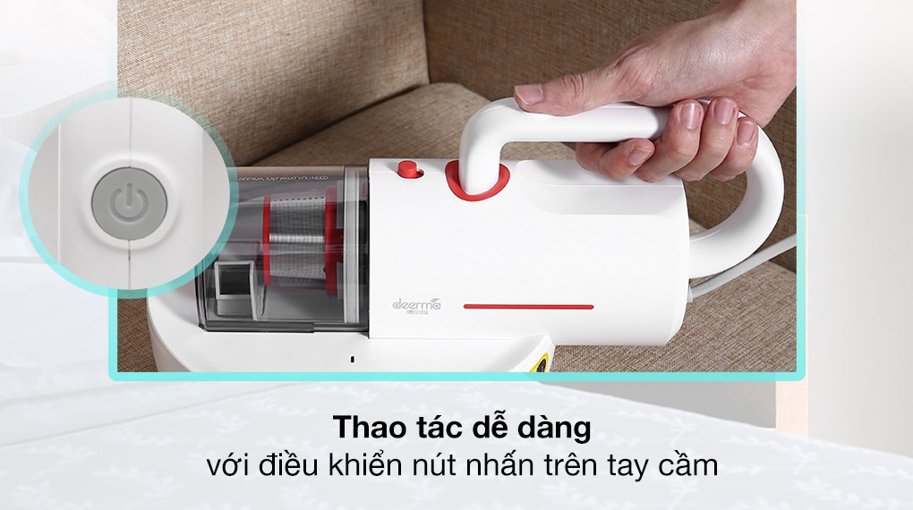 Máy hút bụi đệm giường Deerma CM1300
