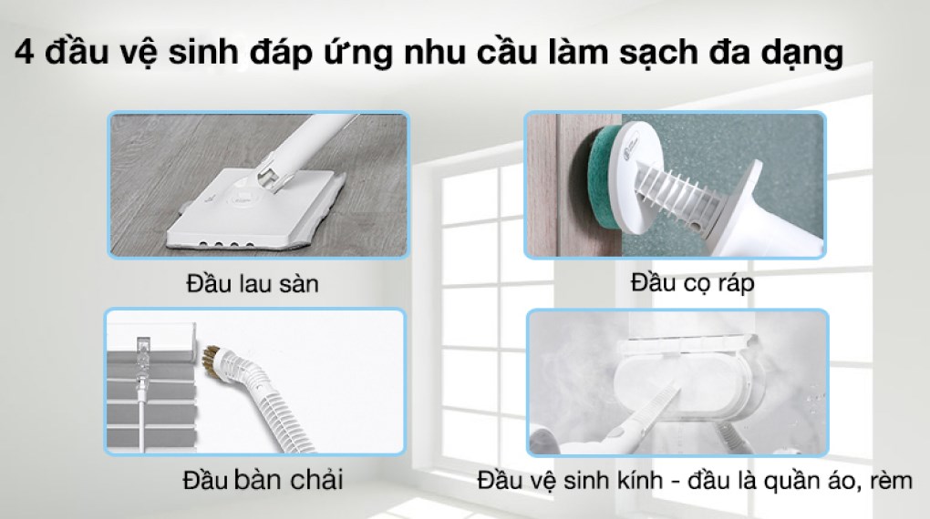 Máy vệ sinh hơi nước Deerma ZQ600