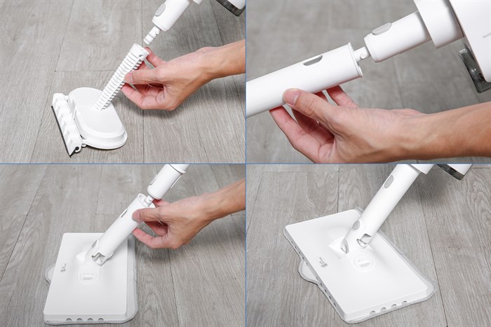 Máy vệ sinh hơi nước Deerma ZQ600 Màu Trắng