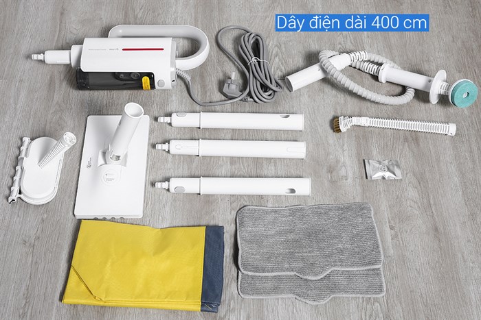 Máy vệ sinh hơi nước Deerma ZQ600 Màu Trắng