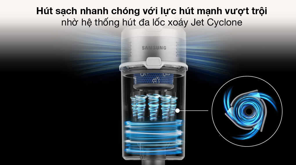 Máy hút bụi không dây Samsung VS15R8544S1/SV