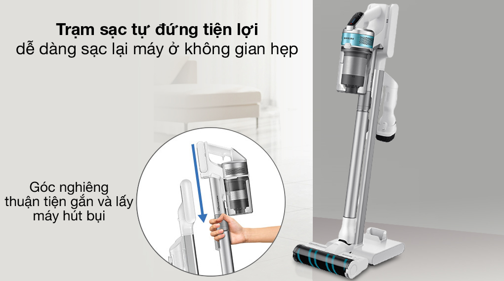 Máy hút bụi không dây Samsung VS15R8544S1/SV