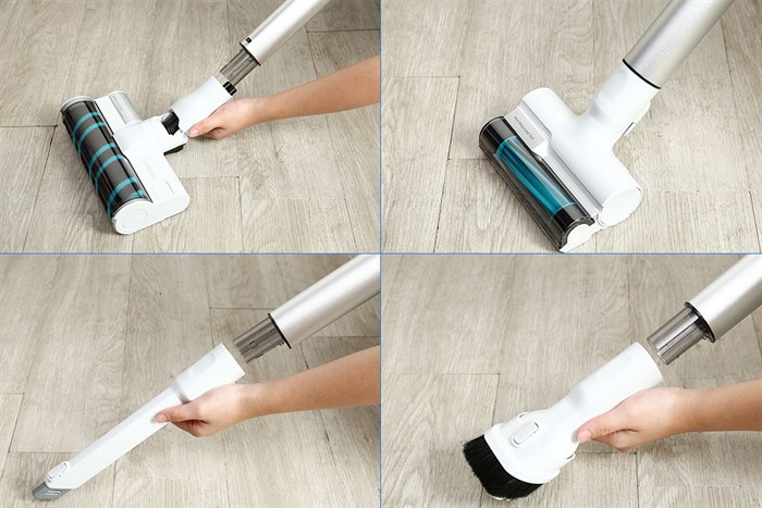 Máy hút bụi không dây Samsung VS15R8544S1/SV Màu Trắng