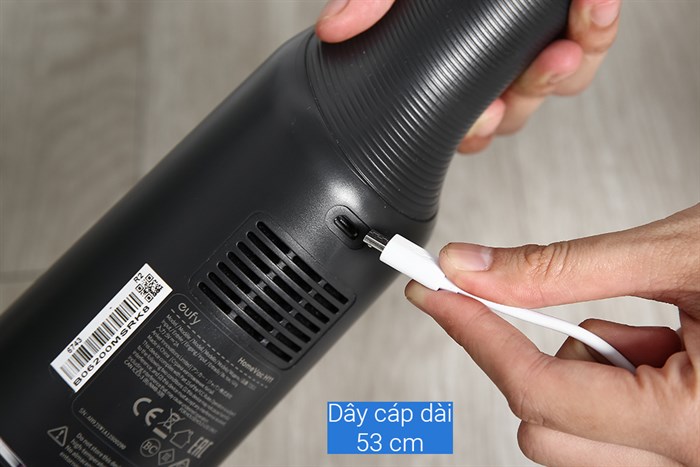 Máy hút bụi mini Eufy HomeVac H11 T2521 Màu Đen