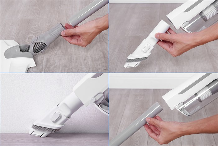 Máy hút bụi cầm tay Perfect SV11 Màu Trắng - Xanh