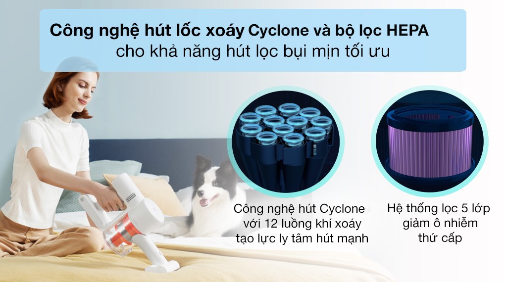 Máy hút bụi lau nhà Xiaomi Vacuum Cleaner G10