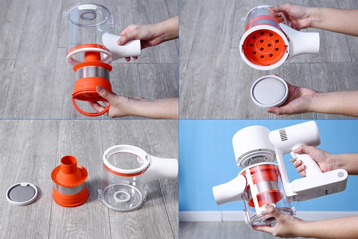 Máy hút bụi lau nhà Xiaomi Vacuum Cleaner G10 Màu Trắng