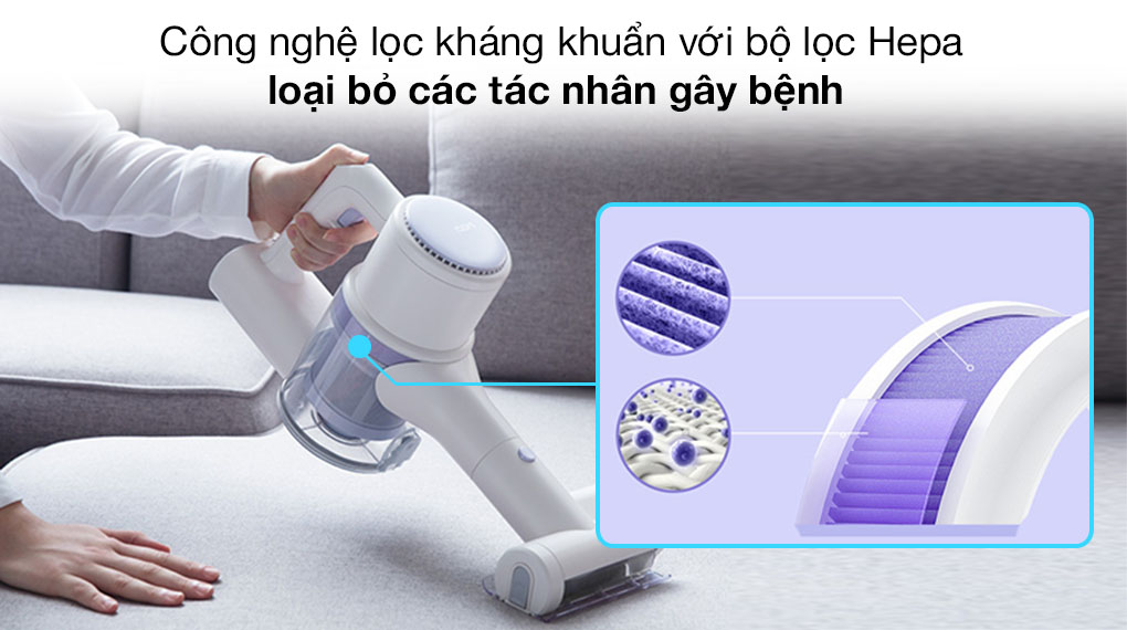 Máy hút bụi lau nhà cầm tay Roidmi Z1 XCQ16RM