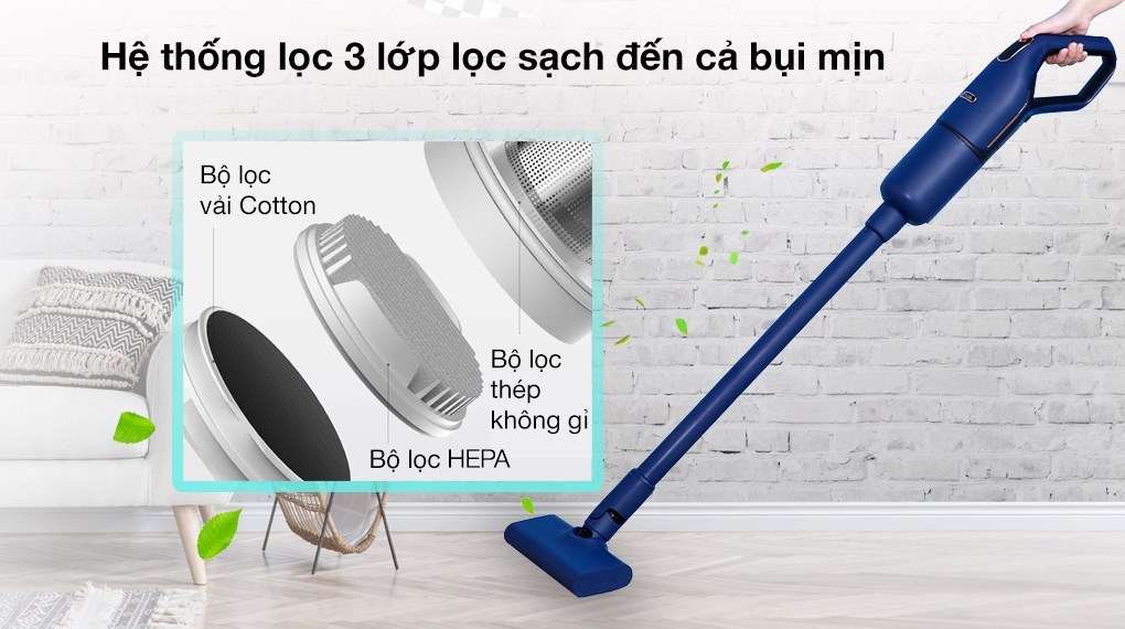 Máy hút bụi cầm tay Deerma DX1000