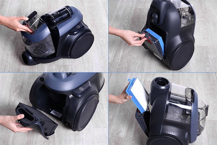 Máy hút bụi dạng hộp Electrolux EFC71611 Màu Xanh Dương