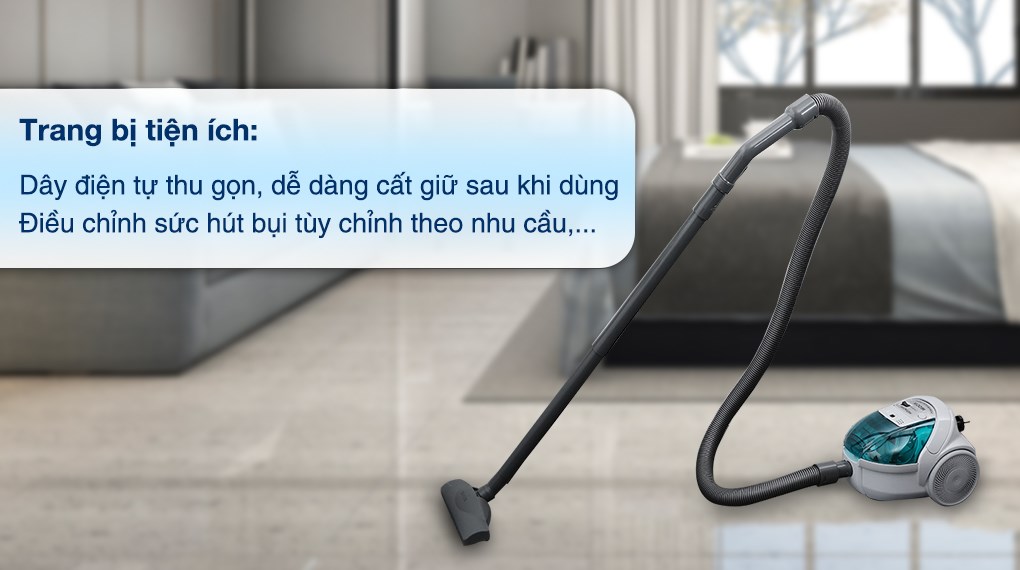 Máy hút bụi dạng hộp Hitachi CV-BF16 GN