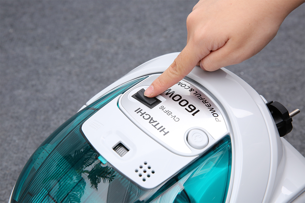 Máy hút bụi dạng hộp Hitachi CV-BF16 GN Màu Xanh lá