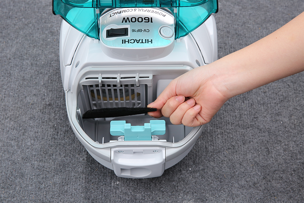 Máy hút bụi dạng hộp Hitachi CV-BF16 GN Màu Xanh lá