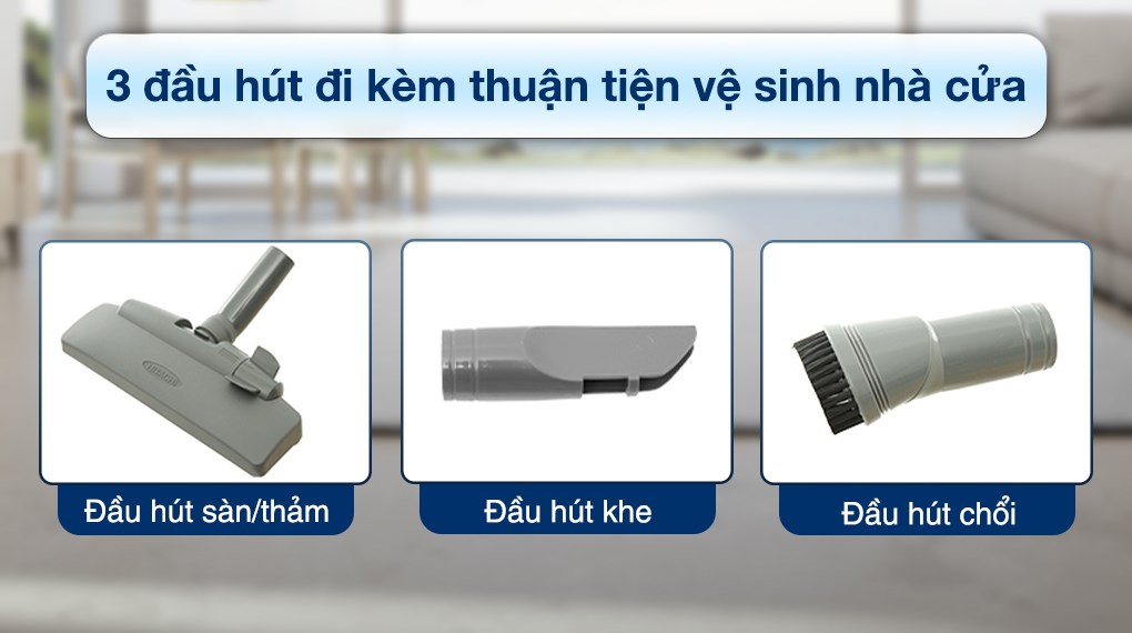 Máy hút bụi dạng hộp Hitachi CV-SH18E BL