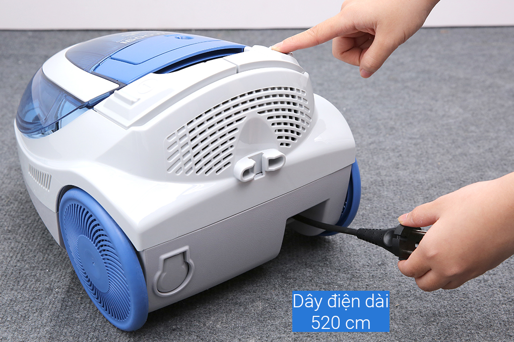 Máy hút bụi dạng hộp Hitachi CV-SH18E BL Màu Xanh Dương