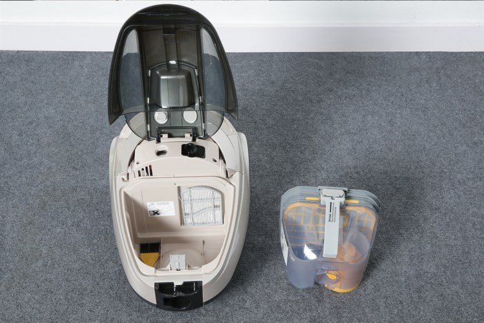 Máy hút bụi dạng hộp Hitachi CV-SU22V RC Màu Xám