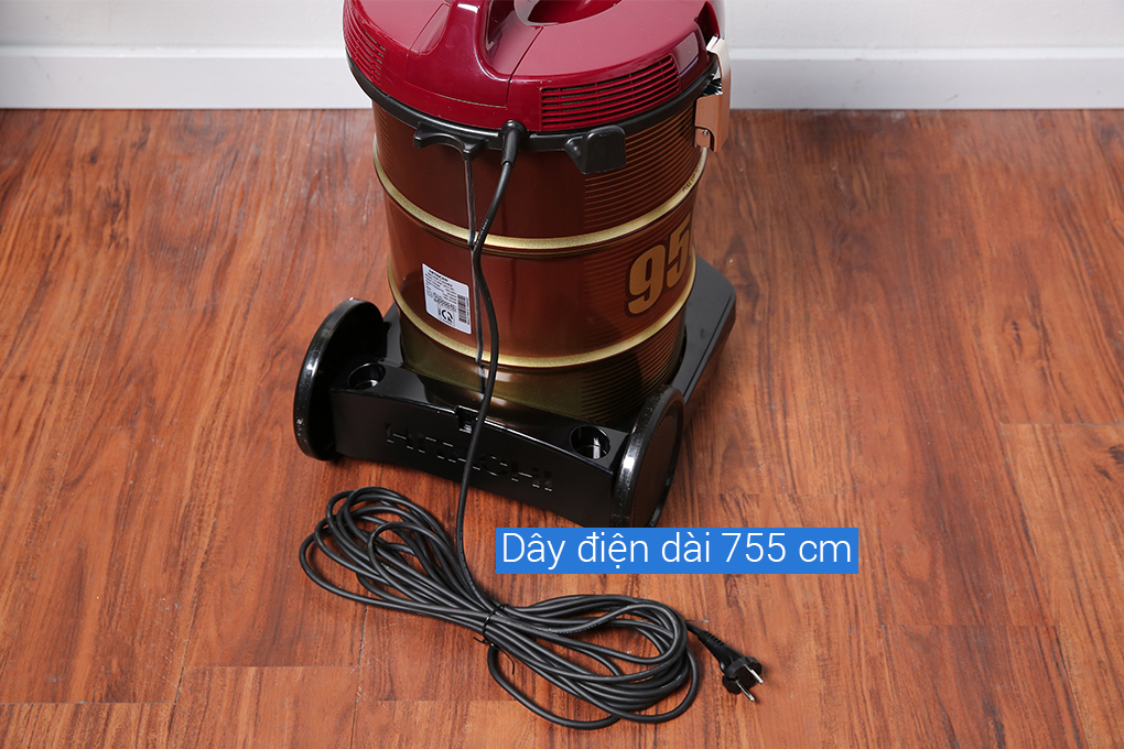 Máy hút bụi công nghiệp Hitachi CV-950F WR Màu Đỏ đô