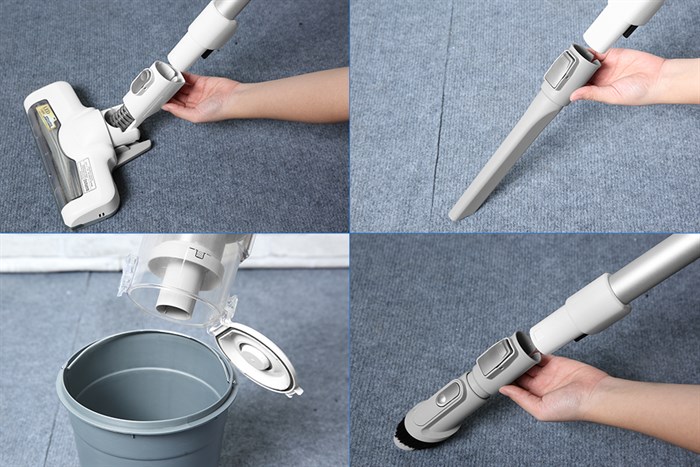 Máy hút bụi không dây Panasonic MC-SBV01W246 Màu Trắng