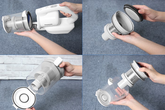 Máy hút bụi không dây Panasonic MC-SBV01W246 Màu Trắng